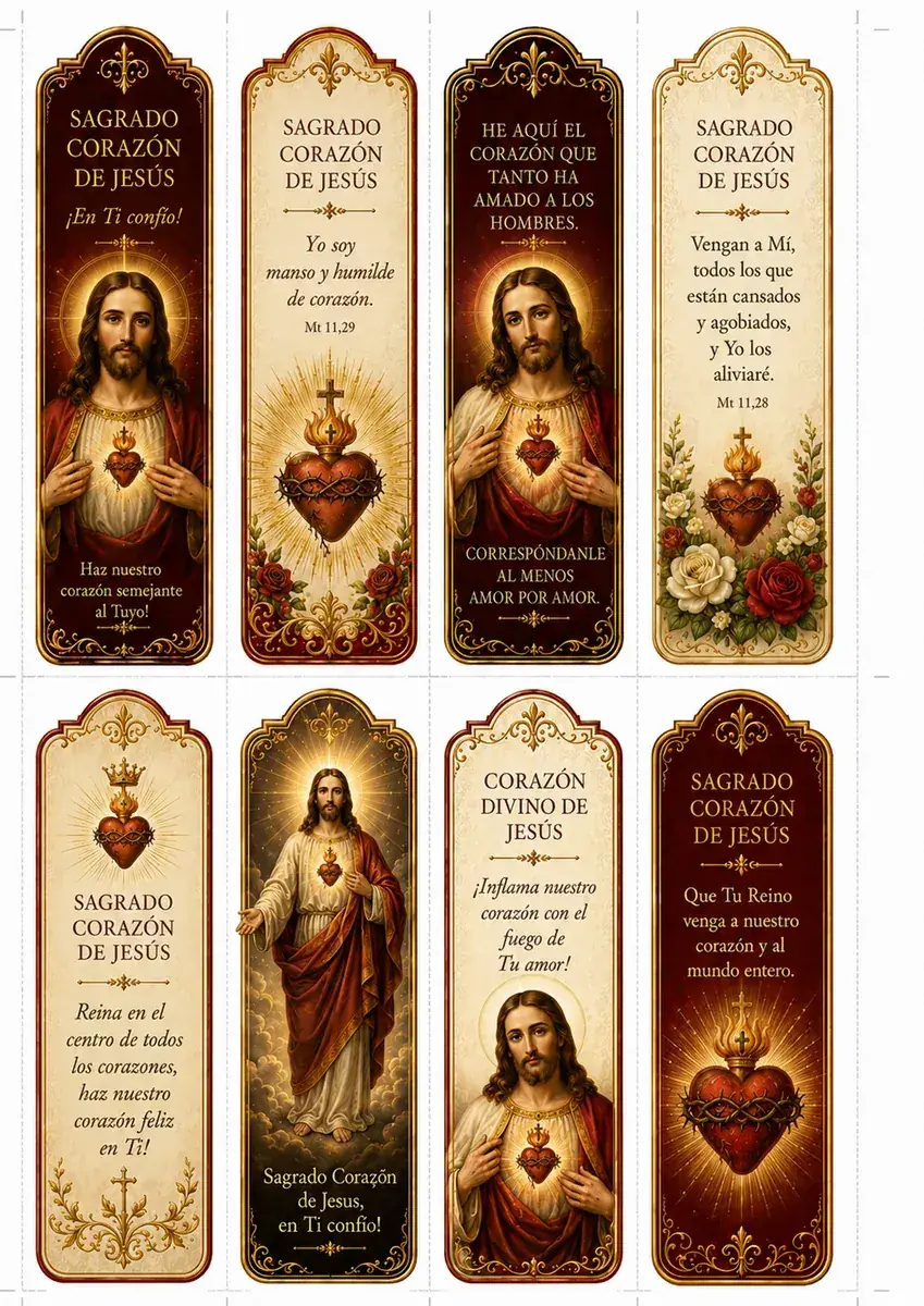 Marcapáginas de Jesús