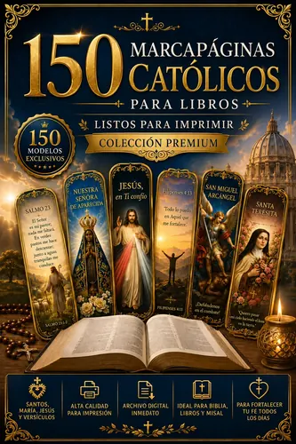 200 marcapáginas católicos